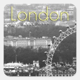 Adesivo Quadrado Super! Buckingham Palace Londres