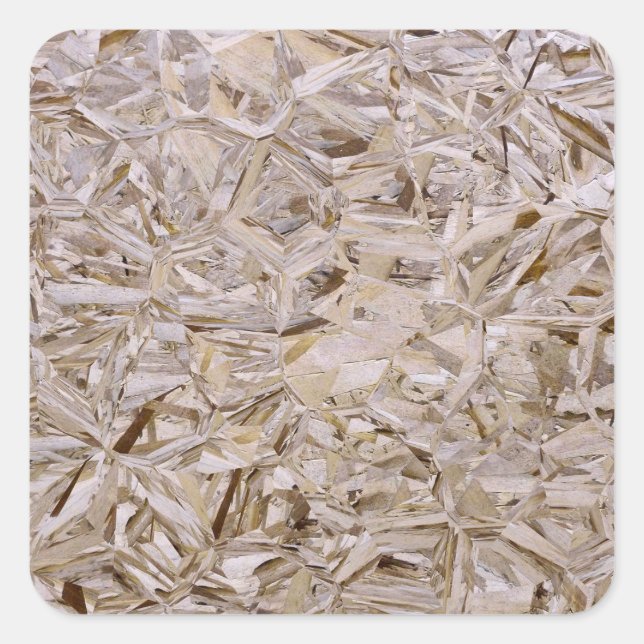 Adesivo Quadrado Super Duper Legal OSB Construction Plywood Impress (Frente)