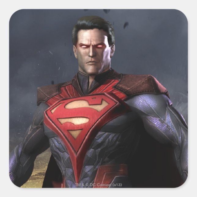 Adesivo Quadrado Superman Alternate (Frente)