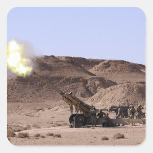 Adesivo Quadrado Surgem chamas e fumos do focinho