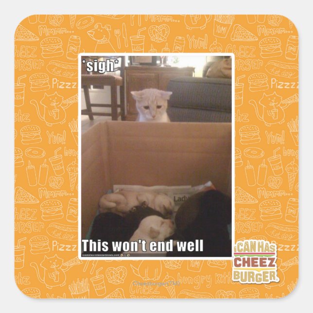 Adesivo Quadrado suspiro (Frente)