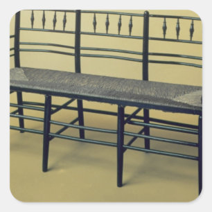 Adesivo Quadrado Sussex precipitação-assentou a cadeira (madeira 