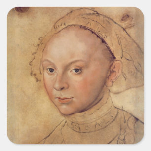 Adesivo Quadrado Sybille de Cleves