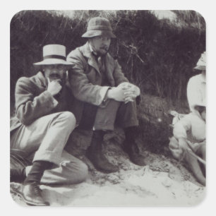 Adesivo Quadrado Sydney saxão Turner, Clive Bell, e juliano