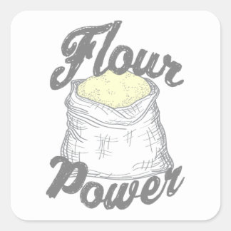 Adesivo Quadrado T-Shirt com alimentação de flour