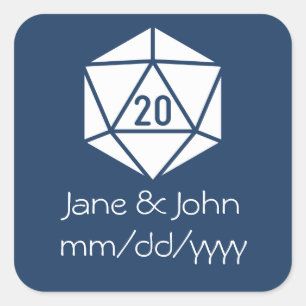 Adesivo Quadrado Tabletop Chic no Marinho Sticker