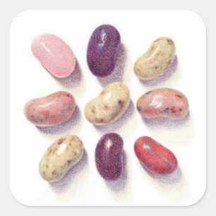 Adesivo Quadrado TAC TOE JELLY PEGA VÍDEOS Grandes Quadrados