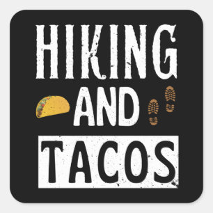 Adesivo Quadrado Tacos Engraçados E Tacos