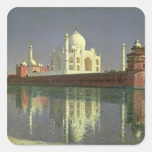 Adesivo Quadrado Taj Mahal, 1874-76 (Frente)