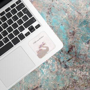 Adesivo Quadrado Tan Elephant Dreamy Boho Chic Scrapbooking