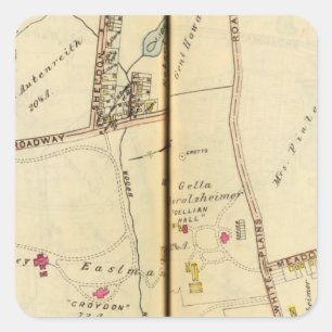 Adesivo Quadrado Tarrytown, New York 2