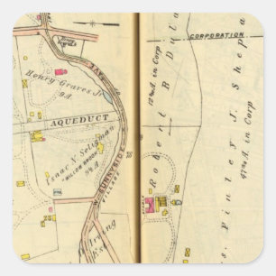 Adesivo Quadrado Tarrytown, New York 6