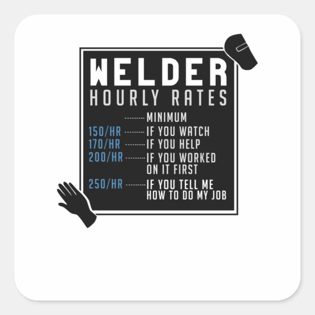 Adesivo Quadrado Taxas Horárias do Solo (Frente)