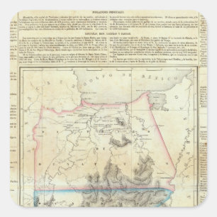 Adesivo Quadrado Tehuantepec, México