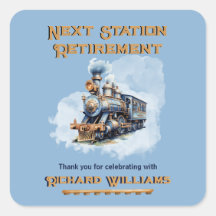 Tema de viagem de aposentadoria Trem Vintage Próxi