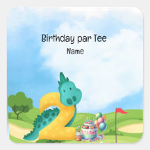 Tema do segundo aniversário de Golfe para o Partid