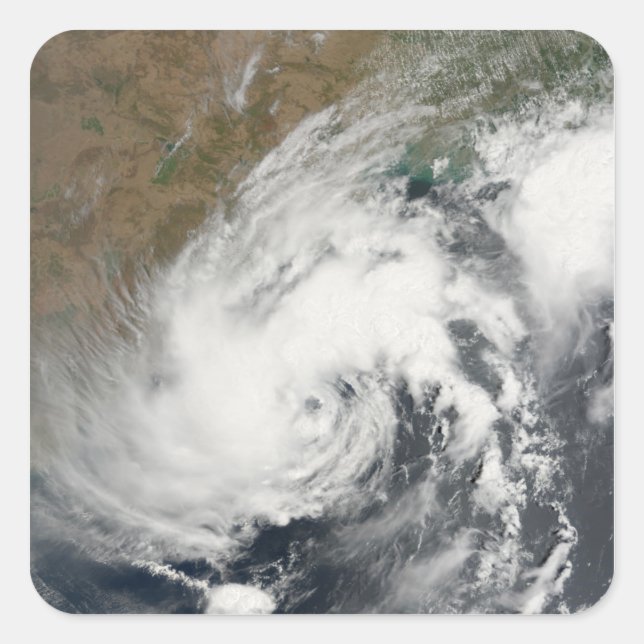 Adesivo Quadrado Tempestade tropical Bijli (Frente)