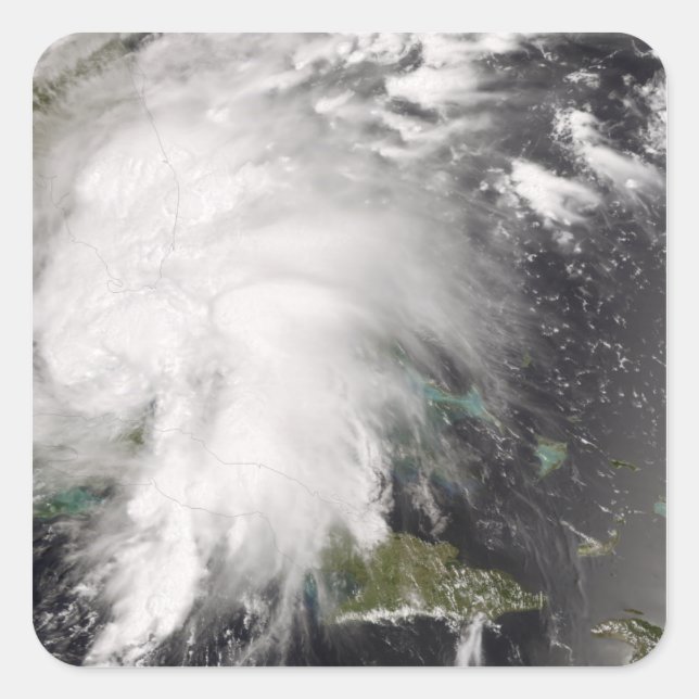 Adesivo Quadrado Tempestade Tropical Fay 5 (Frente)