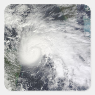 Adesivo Quadrado Tempestade tropical IDA no mar das caraíbas 2