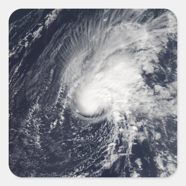Adesivo Quadrado Tempestade tropical Zeta (Frente)