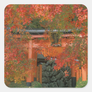 Adesivo Quadrado Templo Yoshimine, Nagaoka, Kyoto, Japão