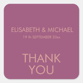 Adesivo Quadrado Tendência minimalista simples elegante