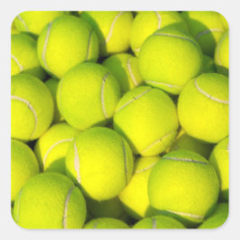 Adesivo Quadrado Tênis Balls