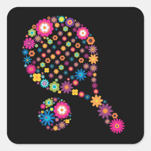 Adesivo Quadrado Tênis de remo