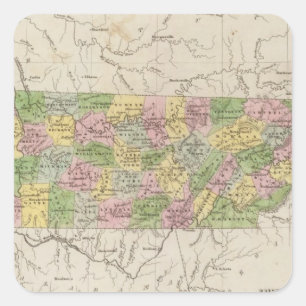 Adesivo Quadrado Tennessee 4