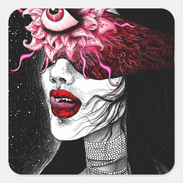 Adesivo Quadrado Terceiro Olho (Frente)