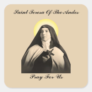 Adesivo Quadrado TERESA santo DOS ANDES