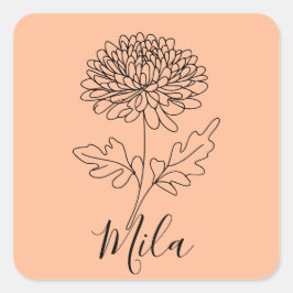 Adesivo Quadrado Térmica de Caneca