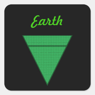 Adesivo Quadrado Terra
