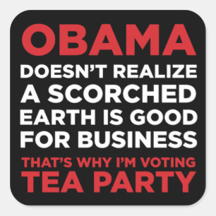 Adesivo Quadrado Terra chamuscada