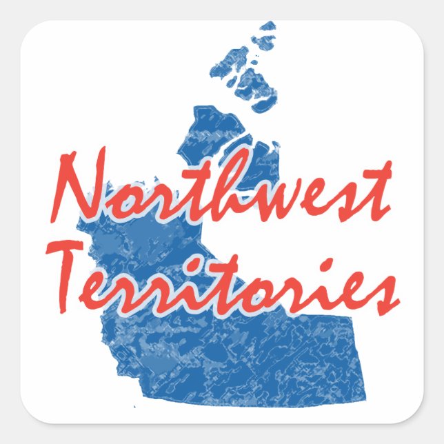 Adesivo Quadrado Territórios do Noroeste (Frente)