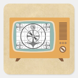 Adesivo Quadrado Teste padrão de teste principal indiano