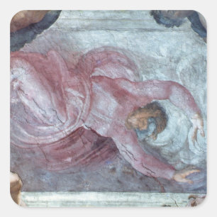 Adesivo Quadrado Teto 2 da capela de Sistine