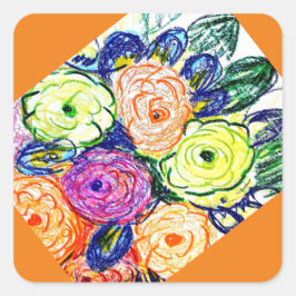 Adesivo Quadrado Tetradico