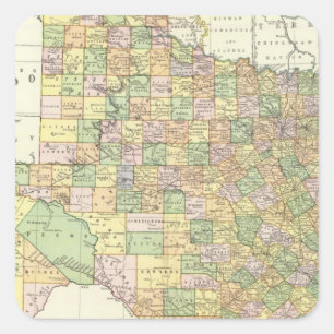 Adesivo Quadrado Texas 15