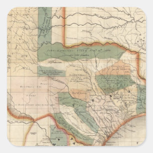 Adesivo Quadrado Texas, pela rebarba de David H