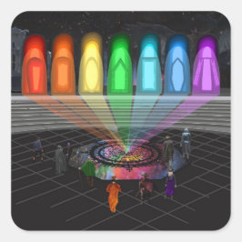 Adesivo Quadrado The First Step