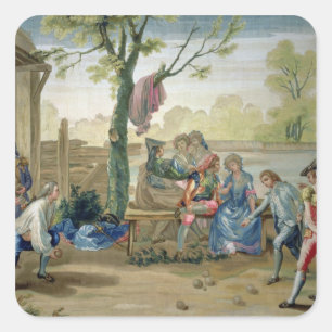 Adesivo Quadrado The Game das bacias