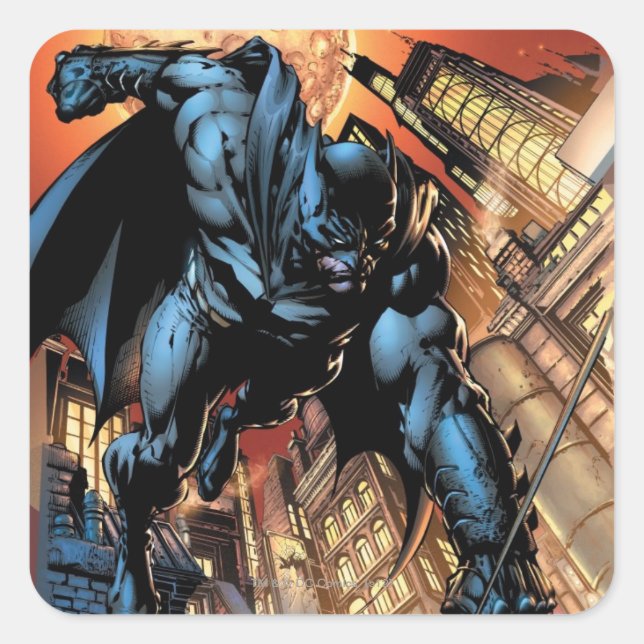 Adesivo Quadrado The New 52 - Batman: The Dark Knight #1 (Frente)