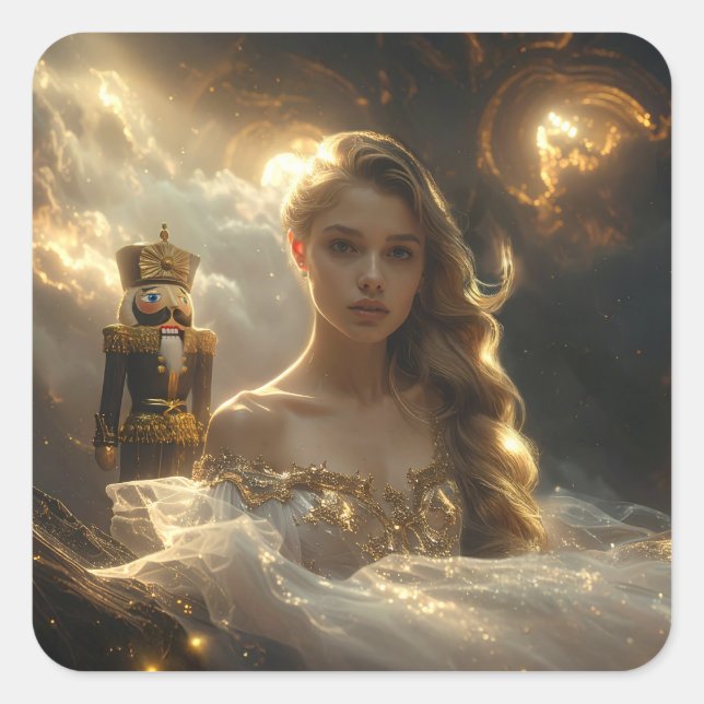 ADESIVO QUADRADO THE NUTCRACKER - BALLET & DANCE (Frente)