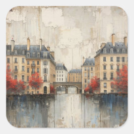 Adesivo Quadrado The Quarters Design 01 