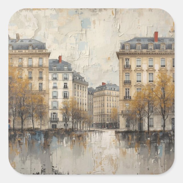 Adesivo Quadrado The Quarters Design 03 (Frente)