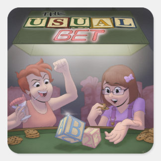 Adesivo Quadrado The Usual Bet Cover Sticker 2021-2022