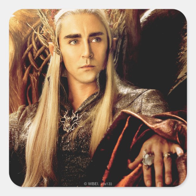 Adesivo Quadrado Thranduil Movie Poster (Frente)