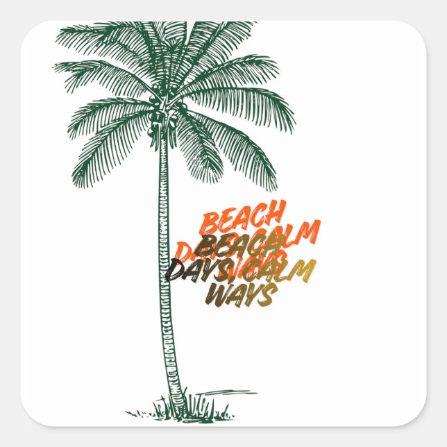 Adesivo Quadrado Throw Pillow (Frente)