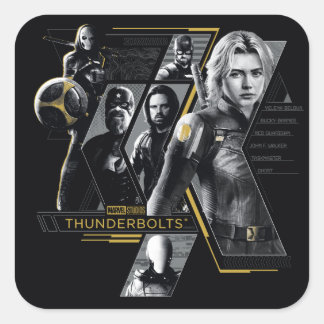 Adesivo Quadrado Thunderbolts* | Arte do Grupo